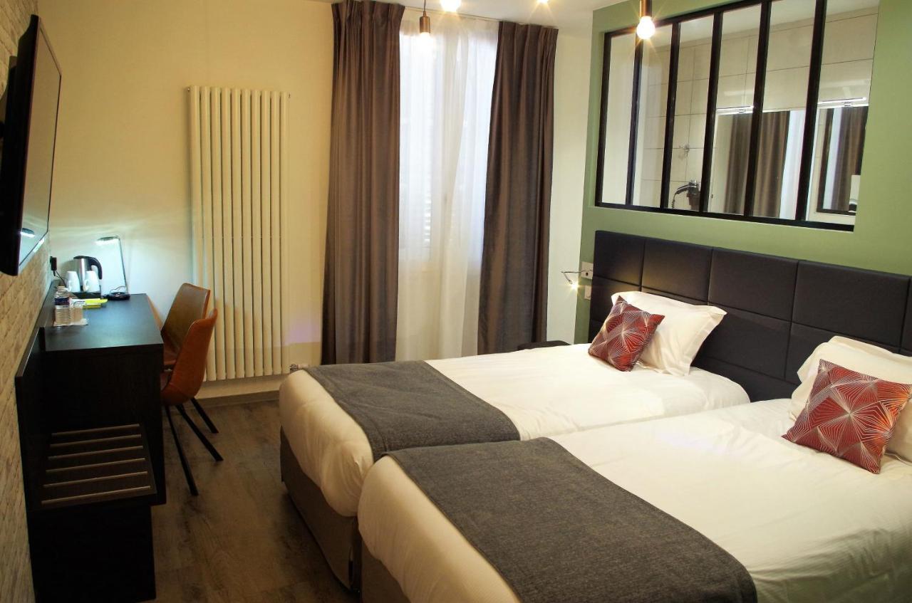 Logis Hotel Les Platanes Reyssouze Экстерьер фото